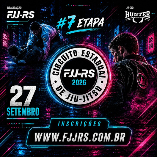 P2837-CIRCUITO ESTADUAL DE JIU-JITSU 2026 FJJ-RS 7 - ETAPA