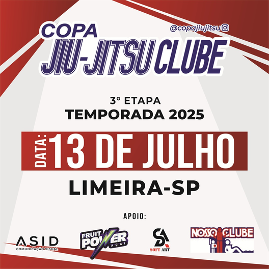 P2380-COPA JIU-JITSU CLUBE 3 - ETAPA