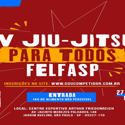 P2043-JIU-JITSU PARA TODOS FELFA SP IV - EDICAO