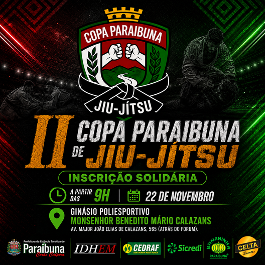P2846-COPA PARAIBUNA DE JIU-JITSU 2 - EDICAO