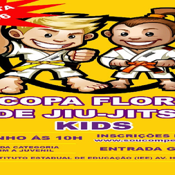 P0716-COPA FLORIPA DE JIU-JITSU KIDS @@@ 2 - EDICAO
