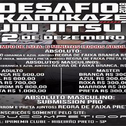 P0789-DESAFIO KAMIKAZE DE JIU-JITSU 2018 - EDICAO