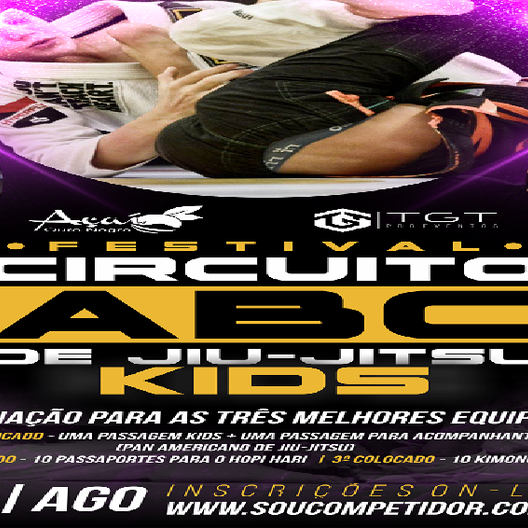 P0979-CIRCUITO ABC KIDS DE JIU JITSU 3 - EDICAO