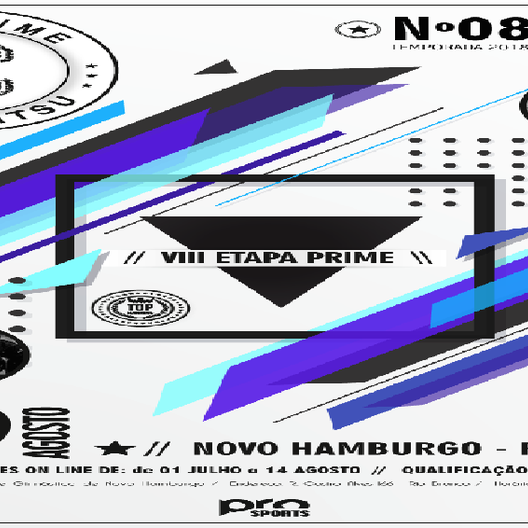 P0755-COPA PRIME DE JIU-JITSU VIII - ETAPA