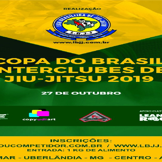 P1068-COPA DO BRASIL INTERCLUBES DE JIU-JITSU 2019 - EDICAO