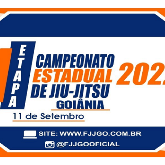 P1582-CAMPEONATO ESTADUAL DE JIU JITSU 1 - ETAPA