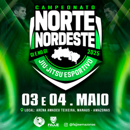 P2265-NORTE NORDESTE DE JIU JITSU ESPORTIVO - GI E NOGI 2025 - EDICAO
