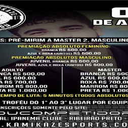 P0999-COPA KAMIKAZE DE JIU JITSU 2019 - EDICAO