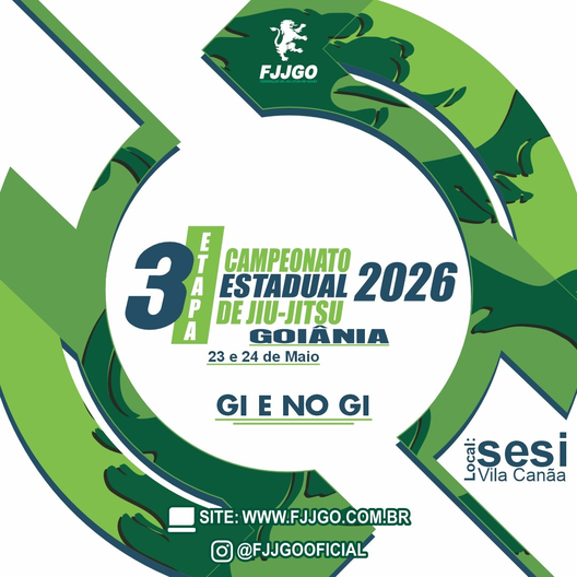 P2732-CAMPEONATO ESTADUAL DE JIU-JITSU GI E NOGI 2026 3 - ETAPA