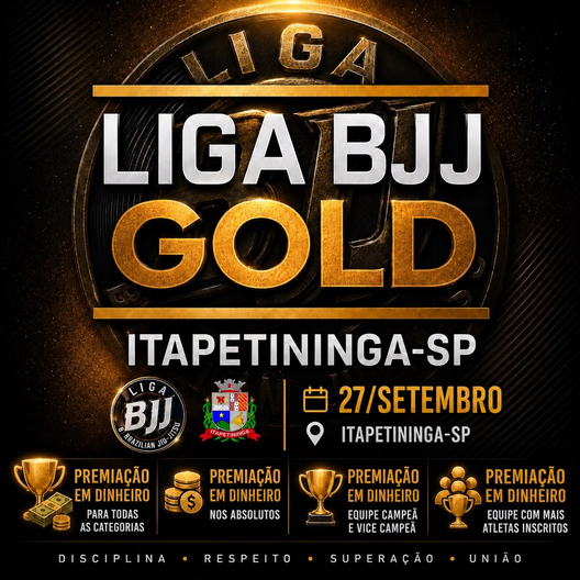 P2785-LIGA BJJ GOLD 1 - EDICAO