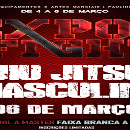 P0213-I OPEN EXPO FIGHT DE JIU JITSU 1 - EDICAO