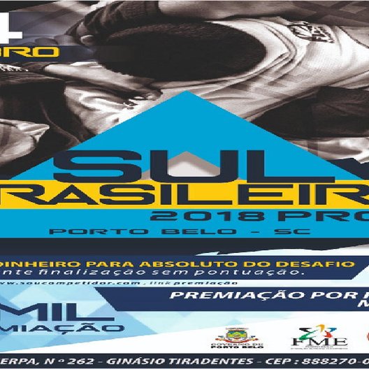 P0790-SULBRASILEIRO DE JIU-JITSU PROFISSIONAL 1 - EDICAO