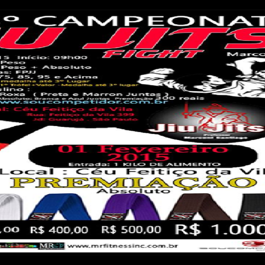 P0073-CAMPEONATO JIU-JITSU FIGHT 3 - EDICAO
