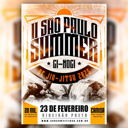 P2216-SAO PAULO SUMMER DE JIU-JITSU GI E NOGI - FBMMA 2ª - EDICAO