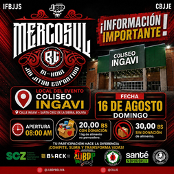 P2609-MERCOSUL BJJ GI-NOGI 2026 - EDICAO
