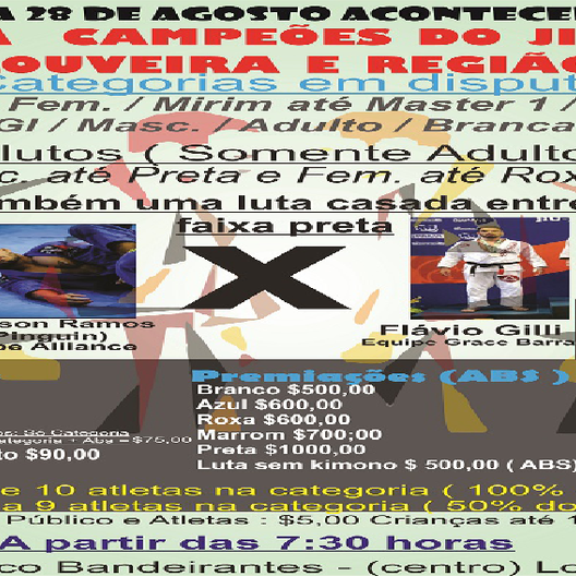P0290-COPA CAMPEOES DO JIU-JITSU LOUVEIRA E REGIAO ### 1 - COPA
