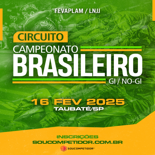 P2203-CAMPEONATO BRASILEIRO DE JIU-JITSU GI-NOGI 1 - ETAPA