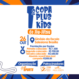 P2184-COPA PLUS KIDS DE JIU-JITSU 1 - EDICAO