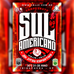 P2240-SUL AMERICANO DE JIU JITSU CBJJE - JUVENIL, ADULTO E MASTER 2025 - EDICAO