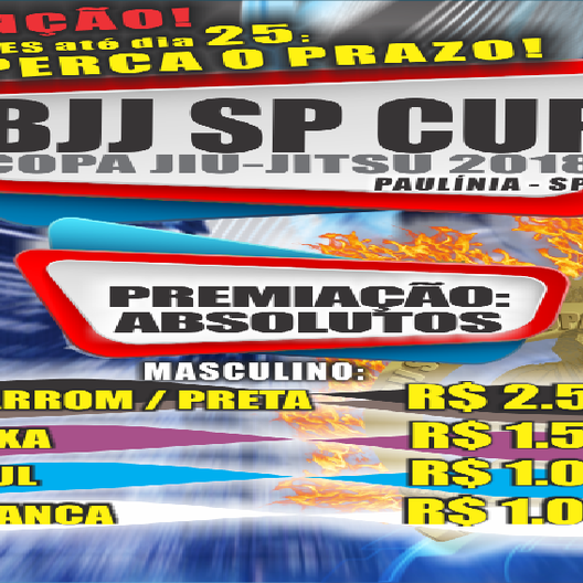 P0759-BJJ SP CUP 1 - EDICAO