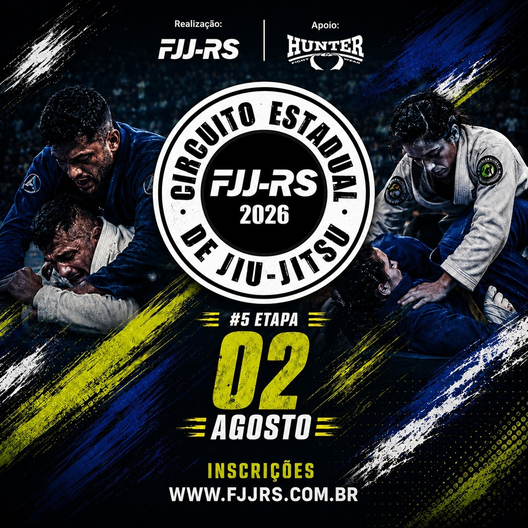 P2763-CIRCUITO ESTADUAL DE JIU-JITSU 2026 FJJ-RS 5 - ETAPA