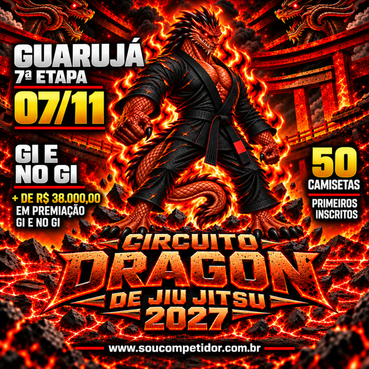 P2887-CIRCUITO DRAGON DE JIU-JITSU #7 ETAPA 2027 - EDICAO
