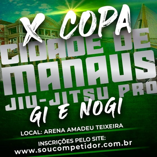 P1634-X COPA CIDADE DE MANAUS GI E NOGI 2022 - EDICAO