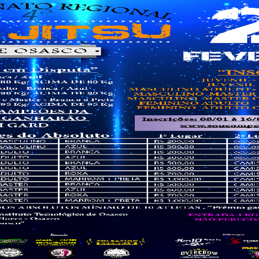 P0171-CAMPEONATO REGIONAL DE JIU JITSU DE OSASCO 4 - EDICAO