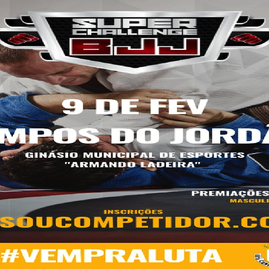 P1153-SUPER CHALLENGE BJJ 2 - EDICAO
