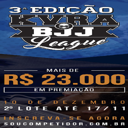 P0501-KVRA LEAGUE BJJ @@@ 3 - EDICAO