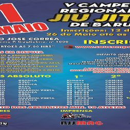 P0104-CAMPEONATO REGIONAL DE JIU JITSU DE BARUERI 5 - EDICAO