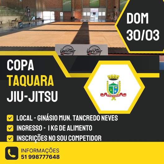 P2227-COPA TAQUARA DE JIU-JITSU 2025 - EDICAO