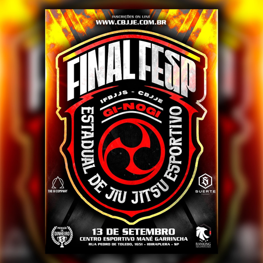 P2366-FINAL ESTADUAL FESP CBJJE - JUVENIL, ADULTO E MASTER 2025 - EDICAO