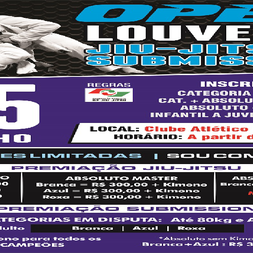 P0267-OPEN LOUVEIRA JIU JITSU E SUBMISSION 1 - EDICAO