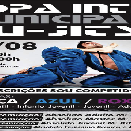 P0143-COPA INTERMUNICIPAL DE JIU JITSU 1 - EDICAO