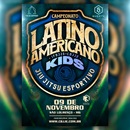 P2412-LATINO AMERICANO KIDS DE JIU-JITSU CBJJE 2025 - EDICAO
