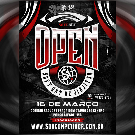 P2271-OPEN SOFT ARTT DE JIU-JITSU 1 - EDICAO