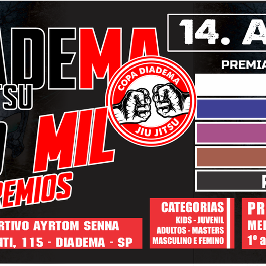 P1975-COPA DIADEMA DE JIU-JISTU 2ª - EDICAO
