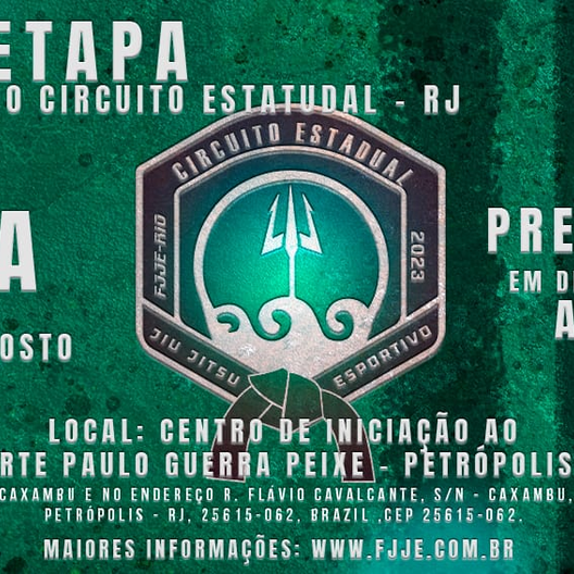 P1785-CIRCUITO ESTADUAL DE JIU-JITSU ESPORTIVO 2 - ETAPA