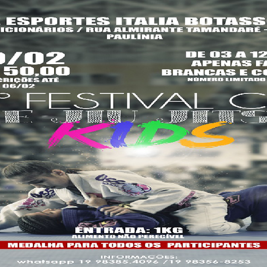 P0911-FESTIVAL CTF DE JIU-JITSU KIDS 5 - EDICAO