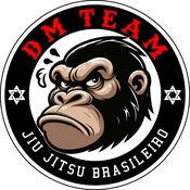 LOGO DA EQUIPE DM TEAM JIU JITSU - SAO BORJA-RS