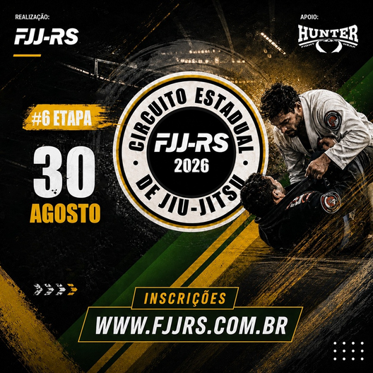 P2811-CIRCUITO ESTADUAL DE JIU-JITSU 2026 FJJ-RS 6 - ETAPA