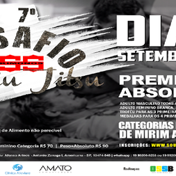 P0703-DESAFIO OSS KIMONOS DE JIU JITSU 7 - EDICAO
