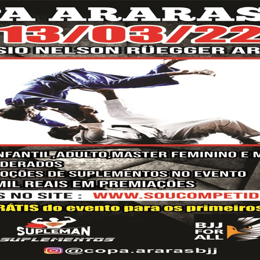 P1392-COPA ARARAS BJJ 1 - EDICAO