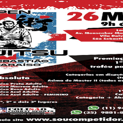 P0403-OPEN JIU JITSU SAO SEBASTIAO DO PARAISO 1 - EDICAO