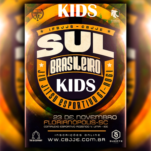 P2451-SUL BRASILEIRO CBJJE- KIDS 2025 - EDICAO