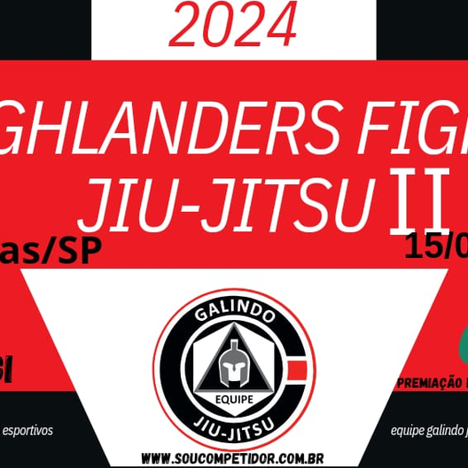 P2083-HIGHLANDERS FIGHT JIU-JITSU 2ª - EDICAO