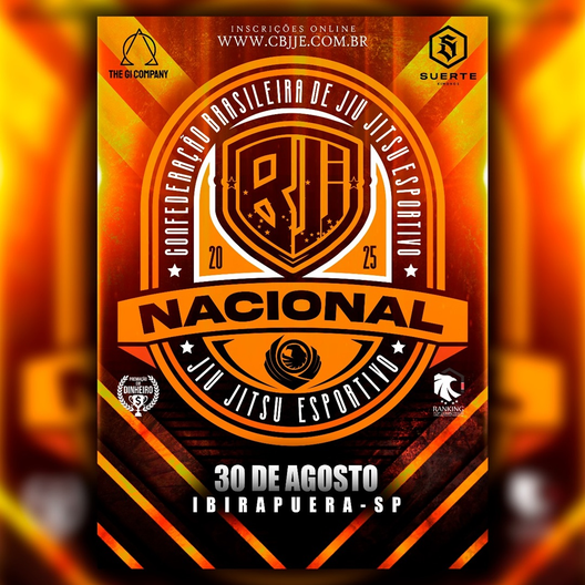 P2303-BJJ NACIONAL CBJJE - JUVENIL, ADULTO E MASTER 2025 - EDICAO