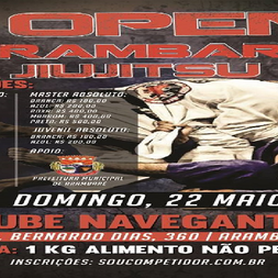 P0207-OPEN ARAMBARE DE JIU JITSU 1 - EDICAO