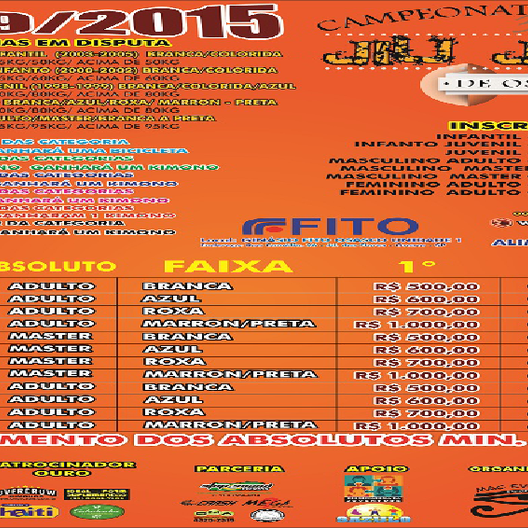 P0096-CAMPEONATO REGIONAL DE JIU JITSU DE OSASCO 3 - EDICAO